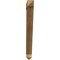 Ekena Millwork Traditional Arts & Crafts Rough Sawn Bracket, Western Red Cedar, 4"W x 40"D x 40"H BKT04X40X40TRA03RWR - alternate 4